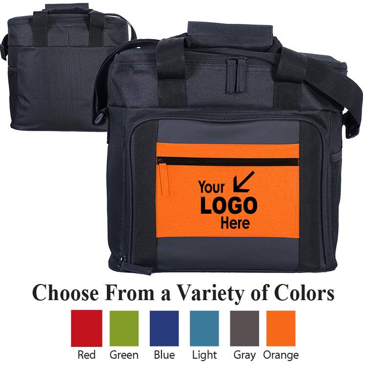 Textured Linen Pocket Cooler Bag Textured Linen Pocket Cooler Bag